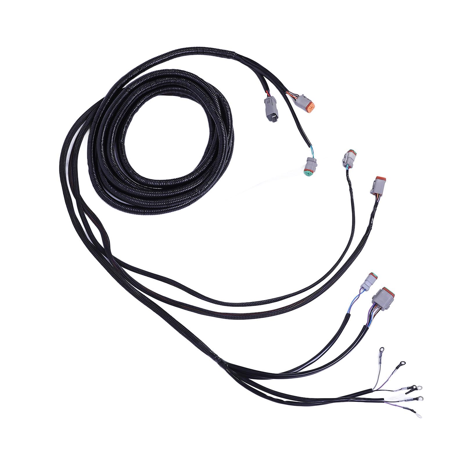 20ft Main Modular Ignition Wiring Harness 176341 Replacement for OMC Outboard Motor Remote Control Boxes
