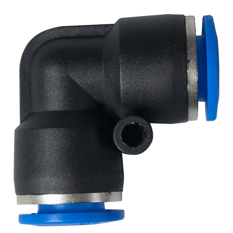 MSTAR L-Shaped PU Air Tube Quick Connector PV-8 (20 Pcs)