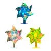 Windmills Model Car Decoration LED Center Console Decoration for Cars Motorcycles Colorful