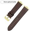 For Huawe Watch Fit3 Fit4 Leather Strap Sports Fit 3 Smart Watch Fit 4 Pro Wristband Ultra-thin Plain Cowhide Watch Chain