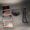 High Quality Car Accessories For BMW E60 E61 AT/MT Accelerator Brake Footrest Pedal Sticker Aluminium Alloy Styling Plate