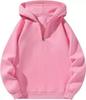 European and American Style Women's Zipper Hoodie - Autumn/Winter Loose Fit Casual Sweatshirt