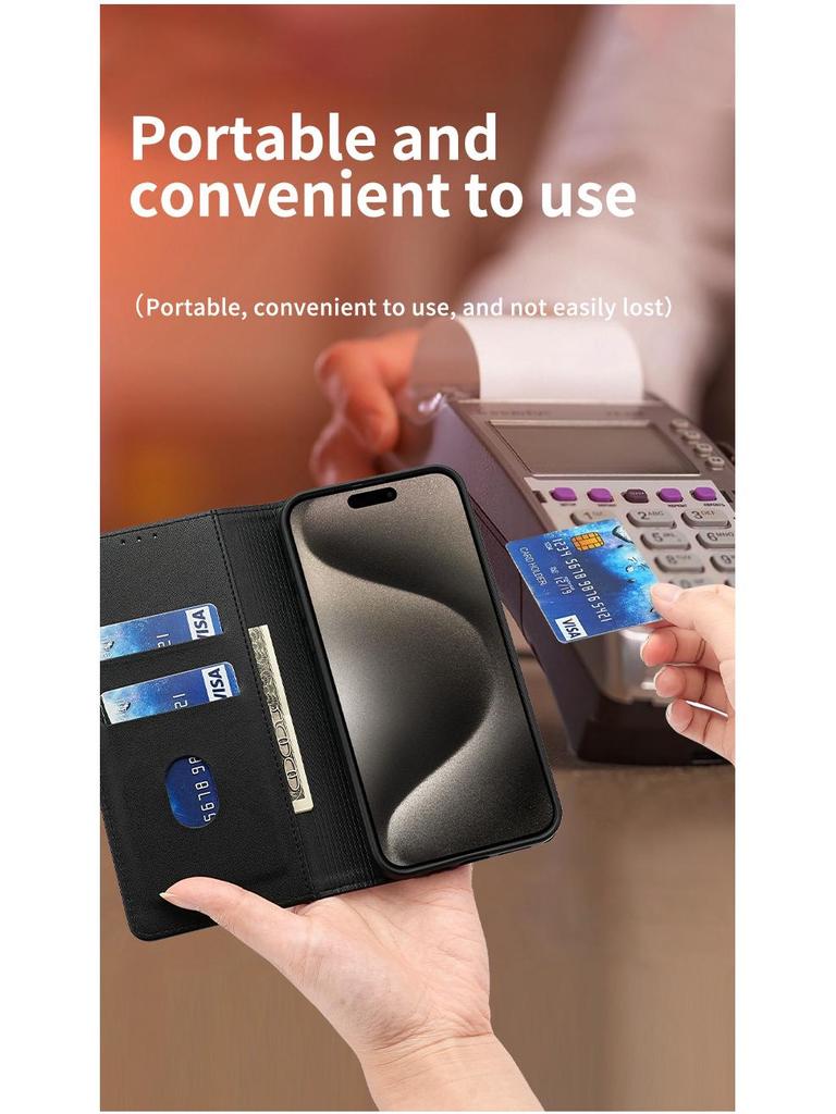 Magnetic Flip Phone Case for Google Pixel 6A/7A/8A - Drop-Proof 5G Protective Cover