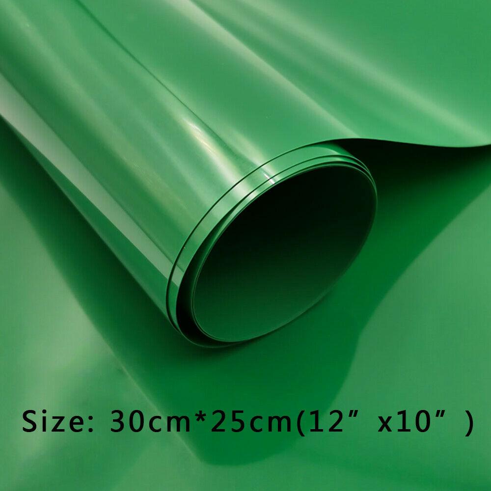 

12 X 10 PU Heat Transfer Vinyl Easy Weed Film Iron On T-shirts HTV Clothing Craft Decor Film DIY 12in x 10in(30x25cm) зелёный
