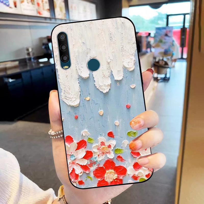 For Alcatel 1SE 2020 Case Soft Silicone Shell Cover For Alcatel 1S 2020 Phone Case Fahsion TPU Shockproof Funda 5030D 5030F Capa