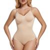 Body modellante per donna Body modellante per il controllo della pancia Body perizoma senza cuciture Body con scollo a U senza schienale Top Vita trainer Intimo dimagrante