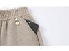 2024 Fashionable High-Waisted Woolen Pants for Middle-Aged & Elderly Women - Elastic Waist, Loose Fit, Plus Size for Autumn/Winter