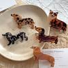 Cute Style Puppy Gripper Hair Clip Cartoon Dachshund Corgi Hair Accessory Fashionable Acrylic for Women Girls