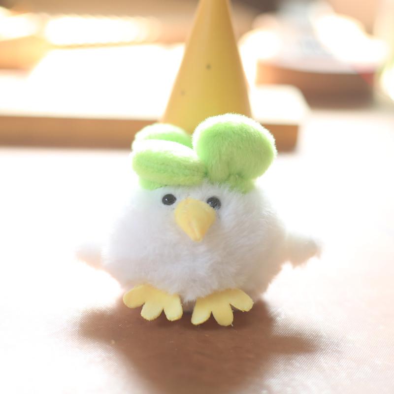 

Милая подвеска в виде цыпленка с овощами, плюшевая игрушка, кукла-капуста, цыпленок, сумка, подвесной брелок, кукла 12 cm