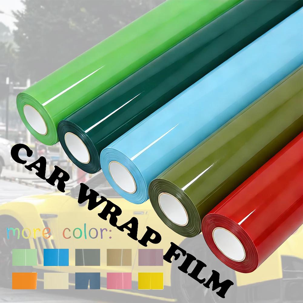 Car Crystal Wrap Vinyl Film Colors Change Modified Cover Vehicles Motorcycles Bicycles Body Side Stickers Tuning Accessories
