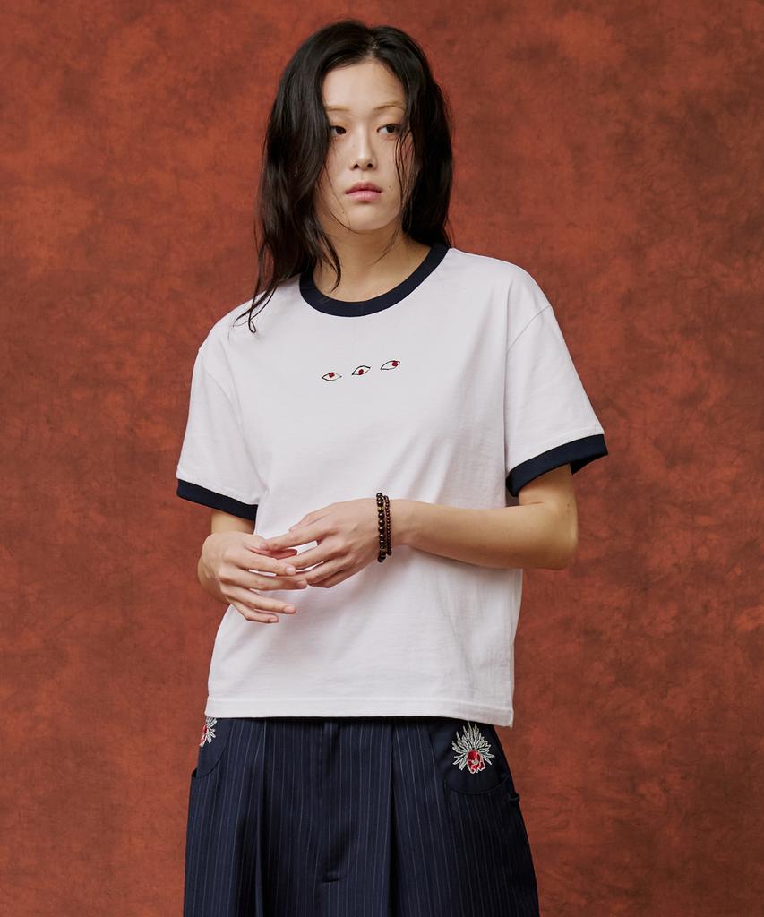 OGI Embroidered Ringer T-Shirt