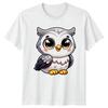 Cute Owl Animals Graphic Tee Mens T-Shirt Womens Tee Unisex Top