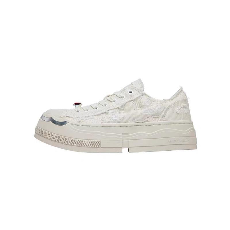 Leather dad shoes women's fashion new mesh breathable retro versatile couple trend sneakers