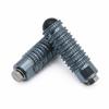 8MM Universal CNC Motorcycle Rearset Footrests Knurling Footpeg Foot Pegs Pedal For Yamaha YZF R25 R3 MT-25 2015 - 2023