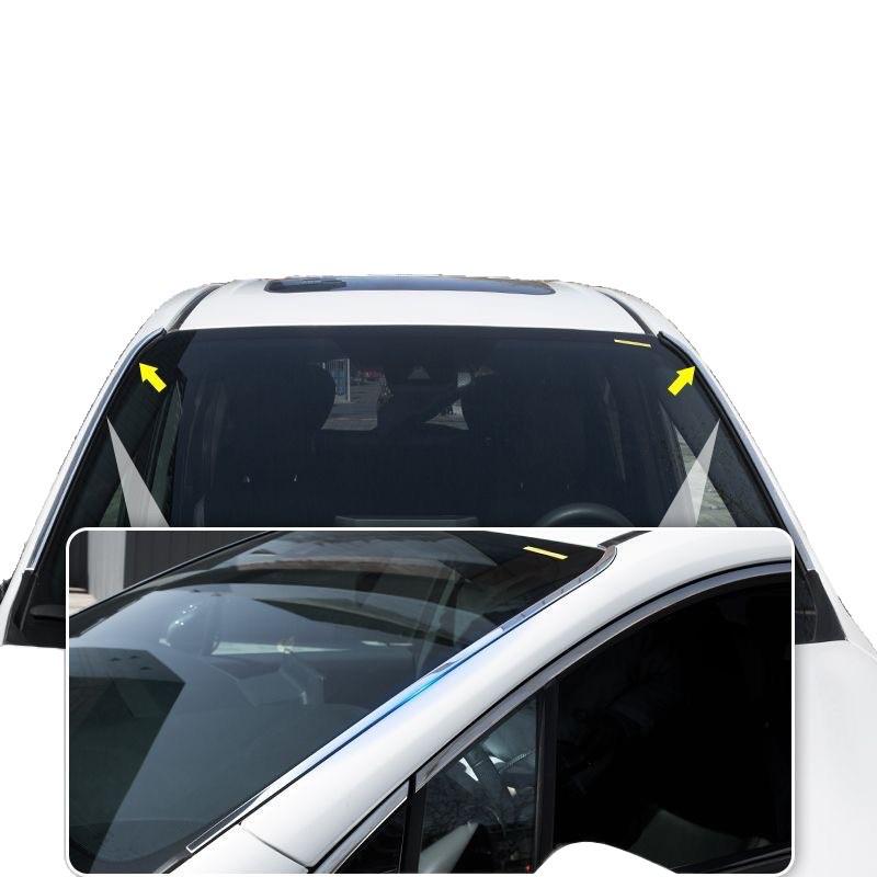 Helle dekorative Streifen für die Windschutzscheibe und die Karosserieverkleidung des Toyota Sienna