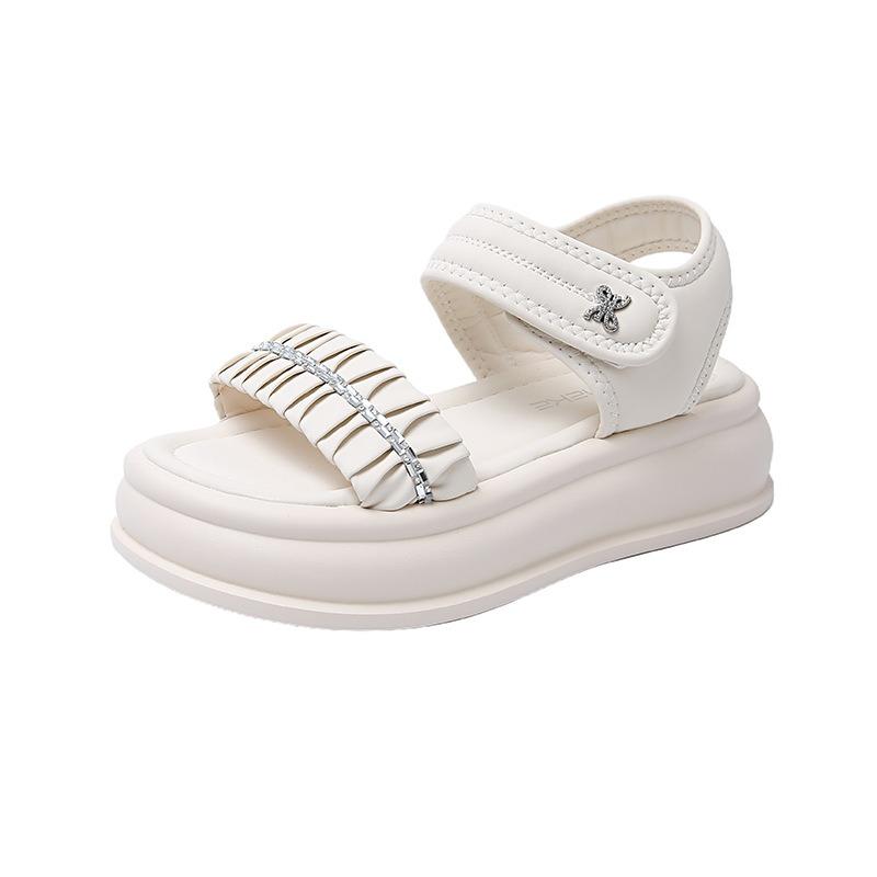 Fashion Summer Woman Sandals 2025 Platform Roman Sandal Outdoor Anti Slip Height Increasing Beach Sandal Party Casual Sandalias De Mujer