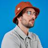 Lambda Bucket Hat Brick Golf Hat 32965