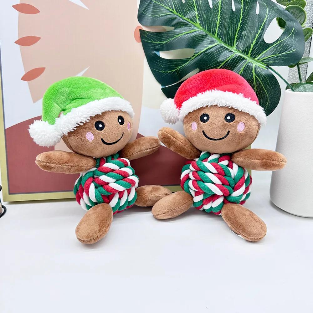 18cm Gingerbread Man Plush Toy Biscuit Peluche Stuffed Cookie Soft Doll Room Decoration Birthday Gifts Can Be Used As Dog Toy