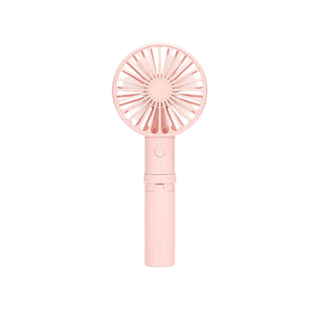 19cm 3 Speed Rechargeable Handheld Small Fan With Stand