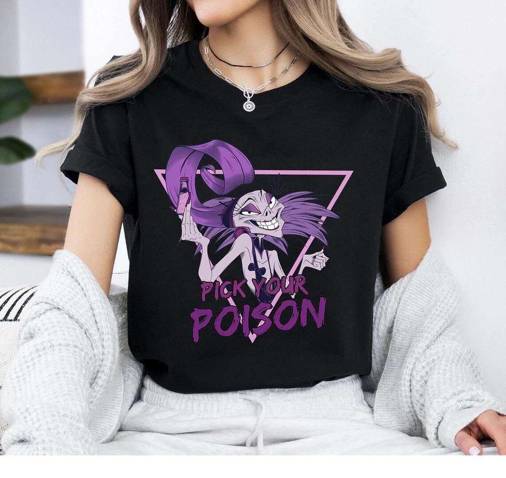 TShirt Villains Yzma Pick Your Poison Cute Unisex 3 S