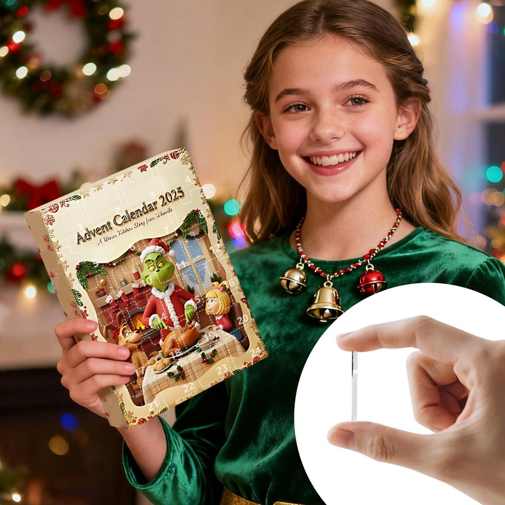 Christmas Advent Calendar, 24-day Advent Calendar Holiday Countdown Collection, Pendant Box Suitable For Christmas Surprise Gifts