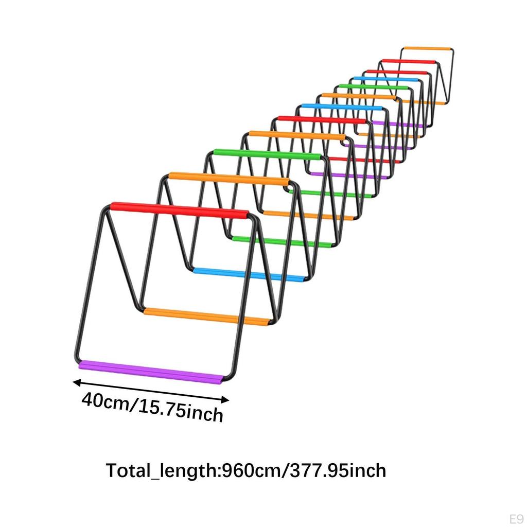 Agility Ladder Training Equipment Improves Coordination Soccer Speed Jumping Hurdles