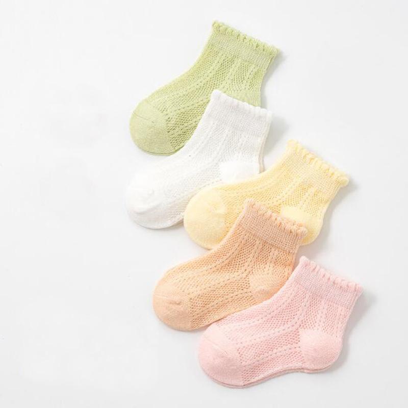 3Pair/lot New Summer Thin Boys and Girls Baby Socks