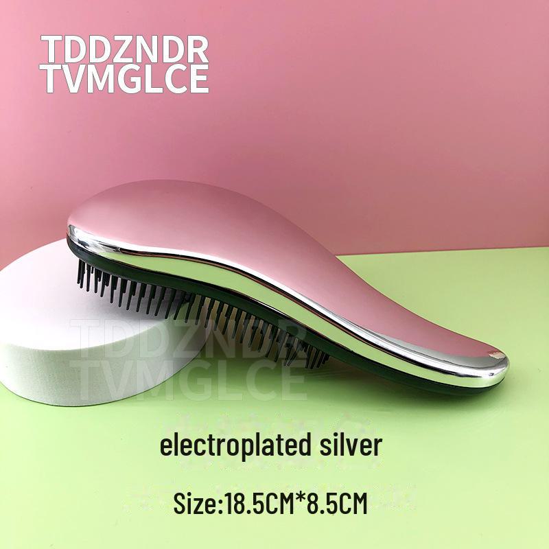 

Портативная расческа для массажа кожи головы домашних животных в стиле британской принцессы для вьющихся волос