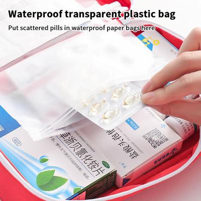 Empty Large First Aid Kit Portable Outdoor Survival Disaster Earthquake Emergency Kit Home/Car Medical Kit Empty Pack