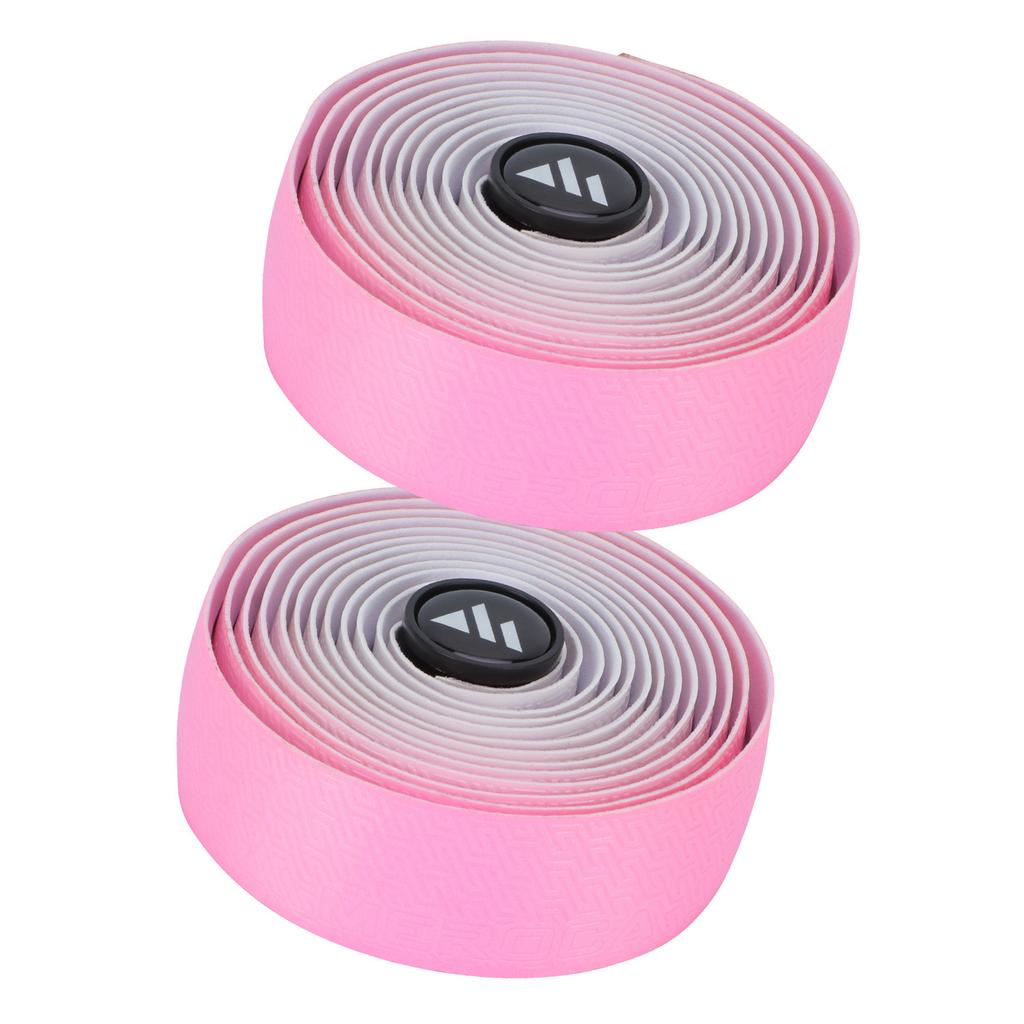 Road Bike Z-pattern Dual-color Gradient Handlebar Tape with Plugs Shock-absorbing Comfortable for Ri