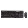 Logitech Zestaw przewodowej klawiatury i myszy MK120