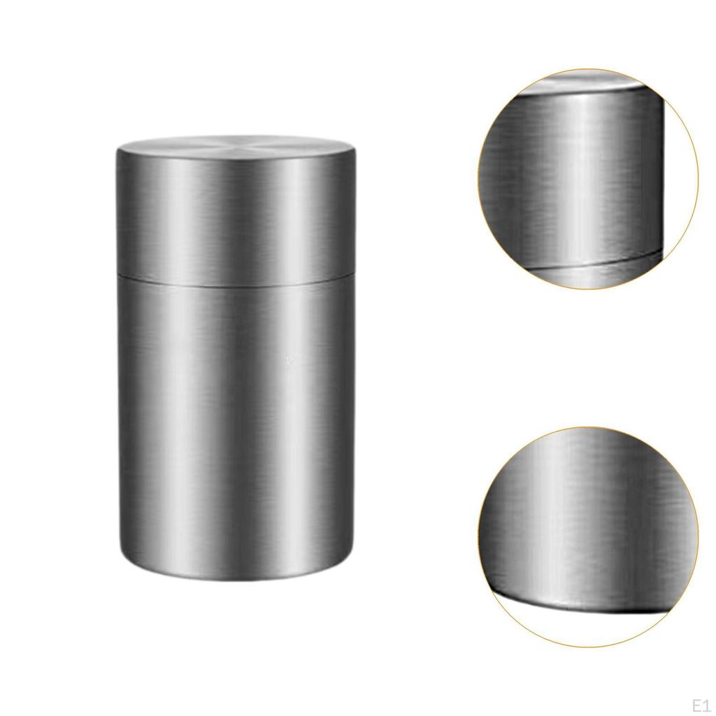 Elegant Stainless Steel Tea And Coffee Storage Canister Set