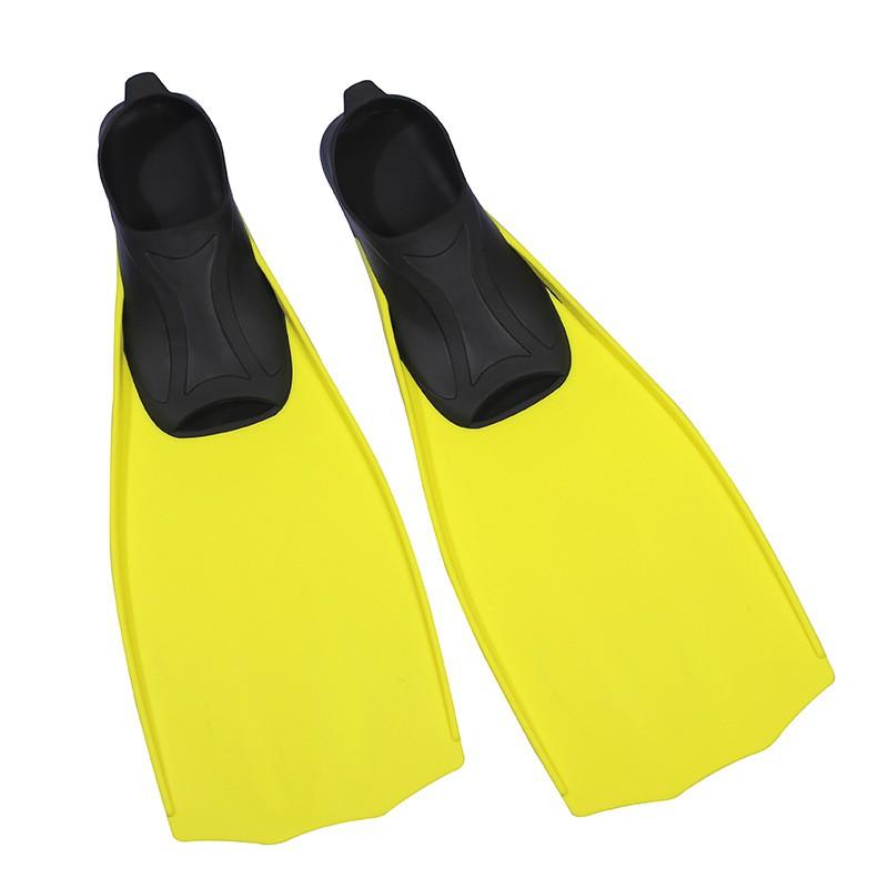 Adjustable Snorkeling Fins Adults TPR Material Full Foot Swim Diving In Multiple Colors Sizes