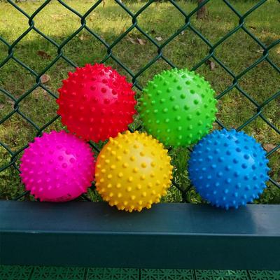 Kenda 4" Spiky Massage Ball: Children's Inflatable Hand Grip Toy for Exercise & Dance