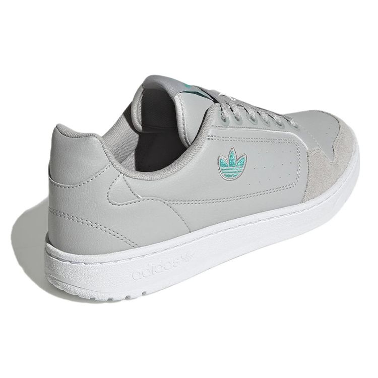 Adidas Originals Ny 90 Leather Comfortable Non-Slip Durable Low-Top Sneakers Men Sneakers Gray GW1404