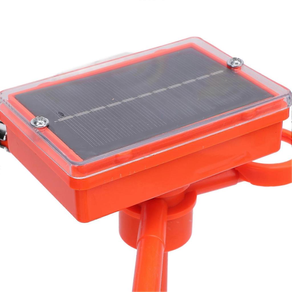 Reflective Bird Scare Device, Solar Powered Visual and Voice Bird Repellent Device for Outdoor Garden
