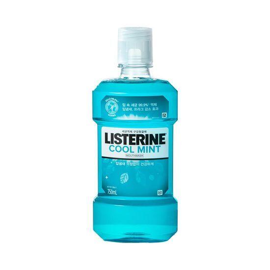 Listerine Cool Mint Mouthwash 750ml (Refreshing Mint Scent)