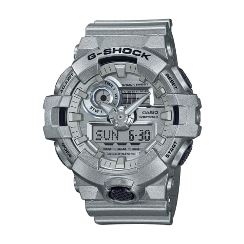 

Мужские серебристые часы Casio G-Shock GA-700FF-8AJF Серия Forgotten Future