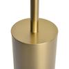 HANGSHAU Gold Badezimmerzubehör Metall Edelstahl 304 Griff Toilettenbürstenhalter Toilettenbürste