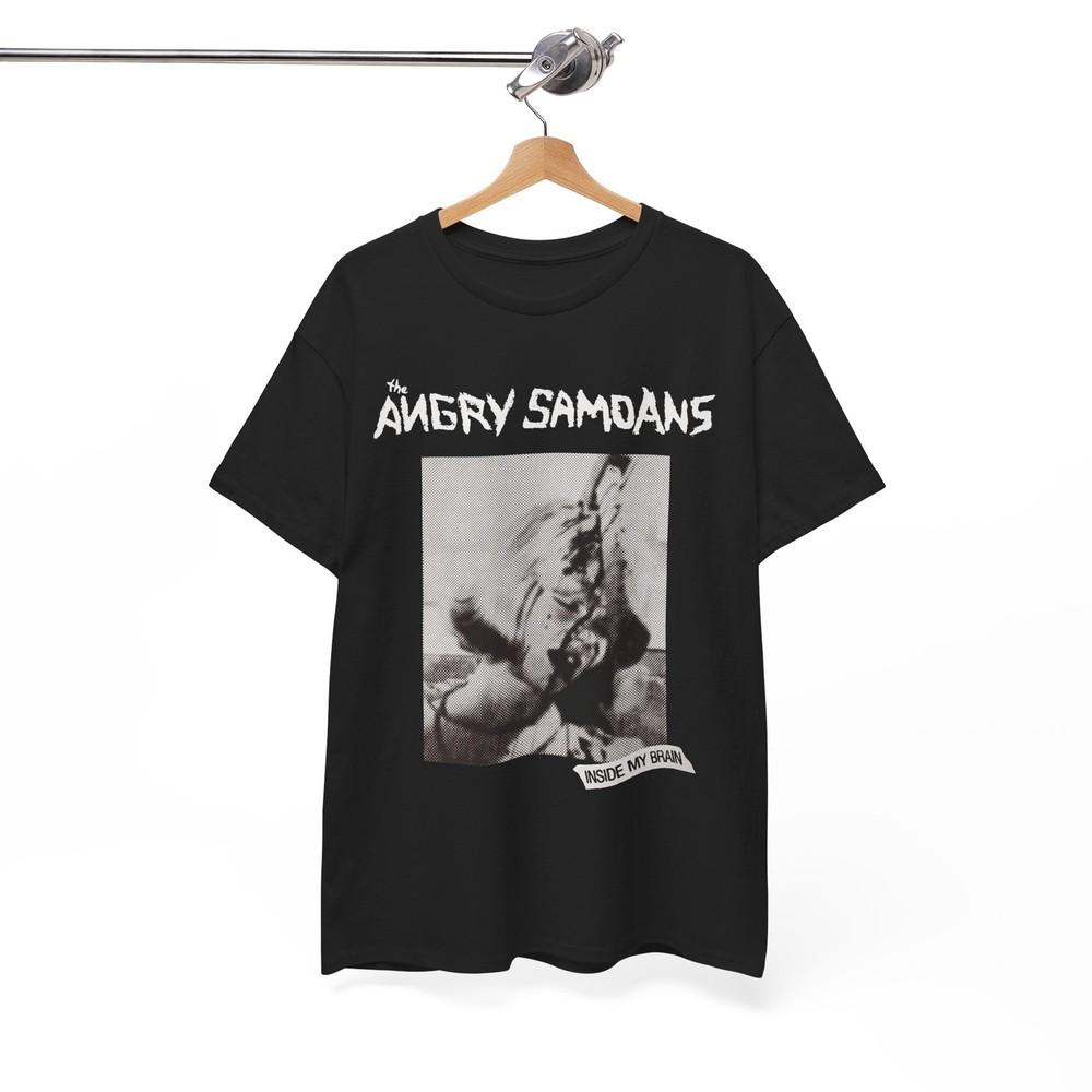 

The Angry Samoans Shirt Inside My Brain punk hardcore d.o.a. s.n.f. Unisex Tee Unisex T-Shirt XXL