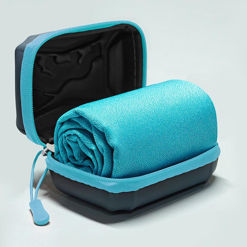 EVA Sports Quick-Drying Travel Towel - Portable, Sweat-Absorbing, and Fast-Drying for Fitness, Swimming, and Bathing.