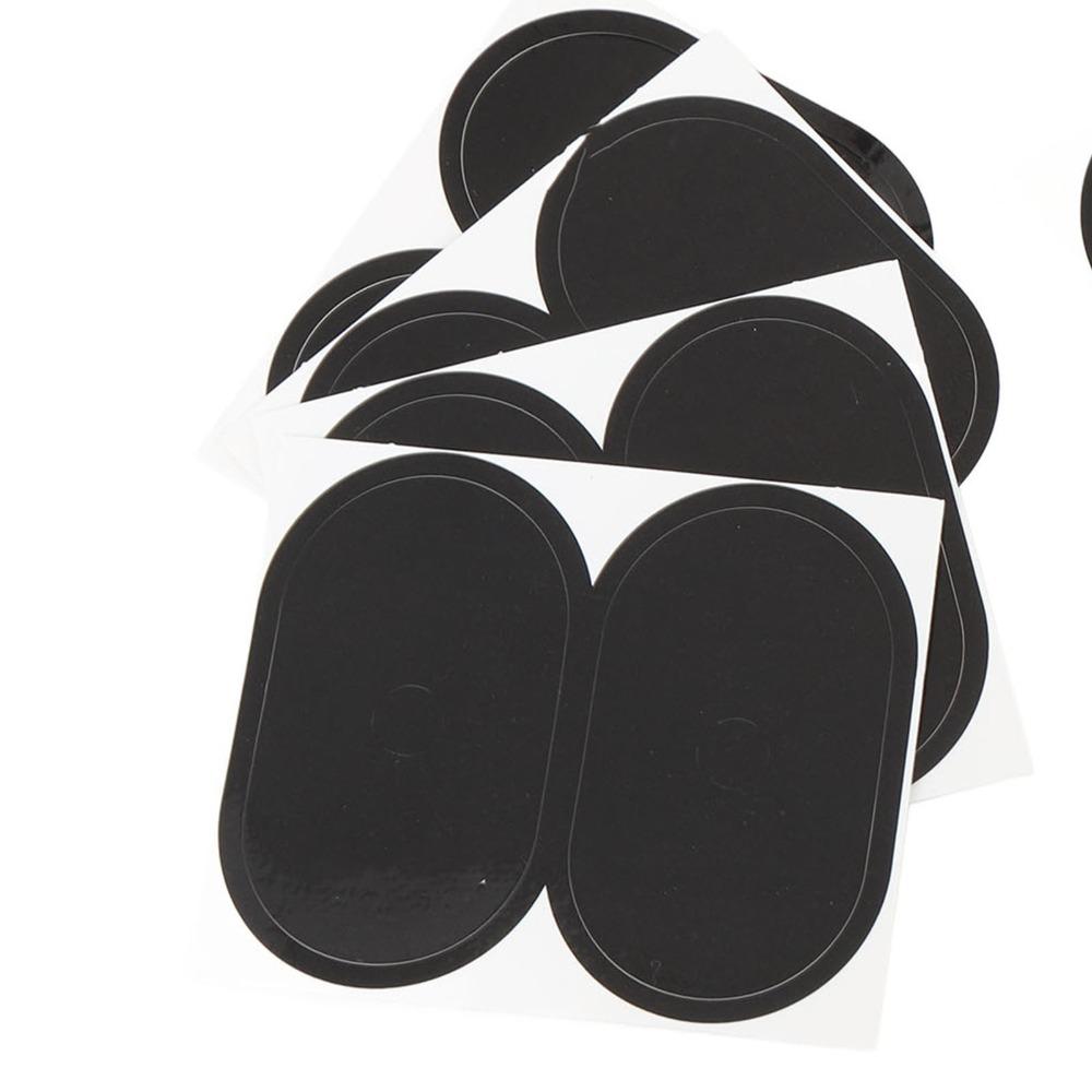 20 PZ Adesivi Ovali per Valvola Pneumatico Ciclo Nero Ugello Aria Bici Adesivi Area Valvola Ruota Bicicletta