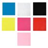 10 Pieces Lightweight Square Scarves Breathable Polyester Head Cover for Daily Outfits Four Season Sports Bandanas