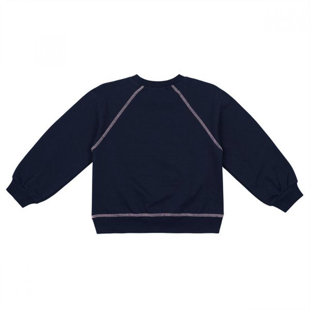 Tiffany Navy Pink Logo Tee T51kct020