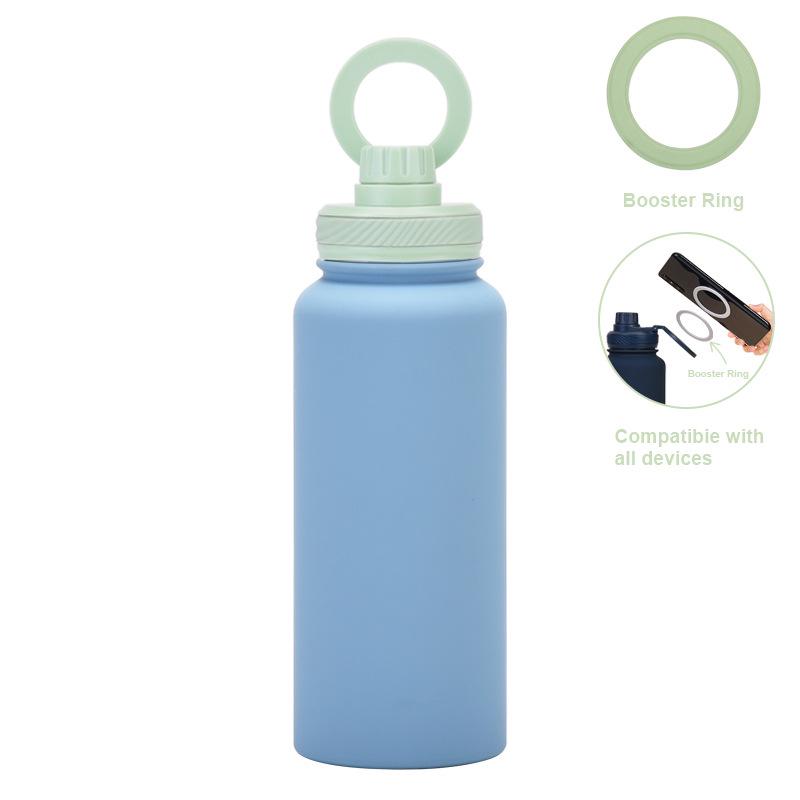 2026 Magnetic Mobile Phone Holder & 1L Stainless Steel Insulated Sports Water Bottle