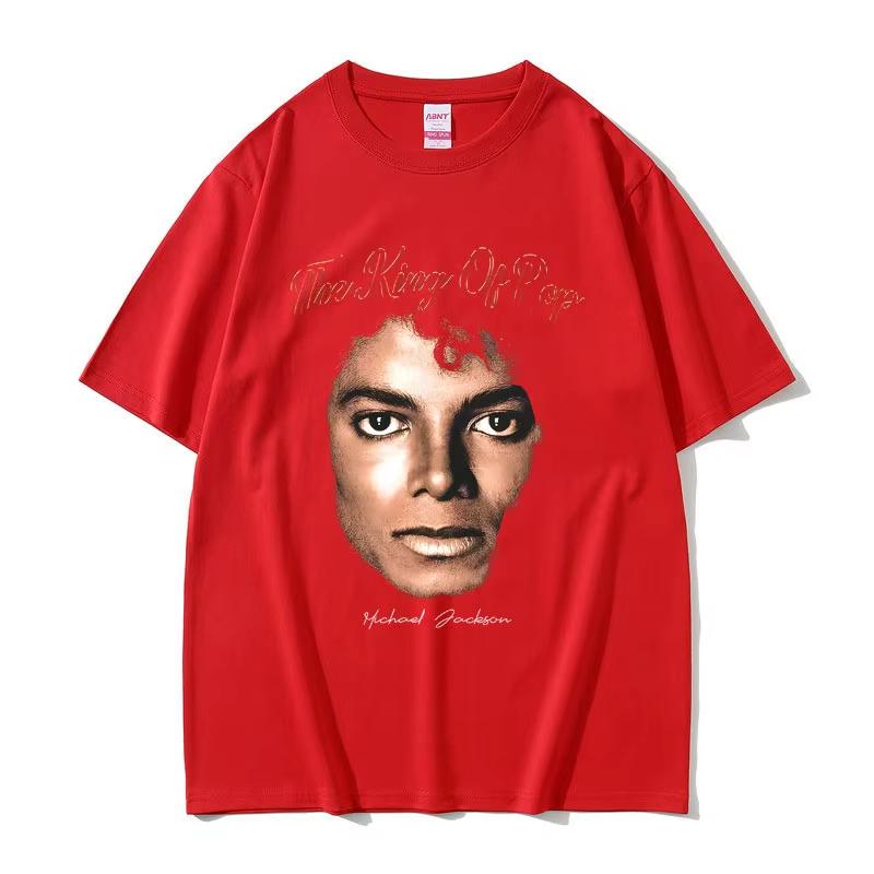 The King of Pop Michael Jackson Graphic Tshirt Men Women Fashion Casual Vintage T Shirts Tops Unisex Gothic Rock Streetwear