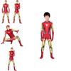 Authentic Avengers Endgame Iron Man Mark 85 Cosplay Costume Zentai Suit For Adults And Kids