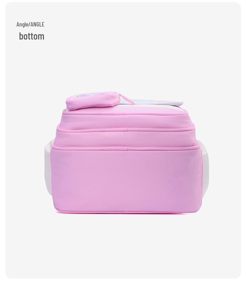 Kuromi Cartoon Schoolbag for Grade 3-6: Boys' & Girls' Casual Backpack