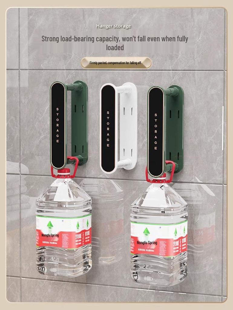 Retractable Wall-Mounted Balcony Clothes Organizer - No-Punch Hanging Storage Rack