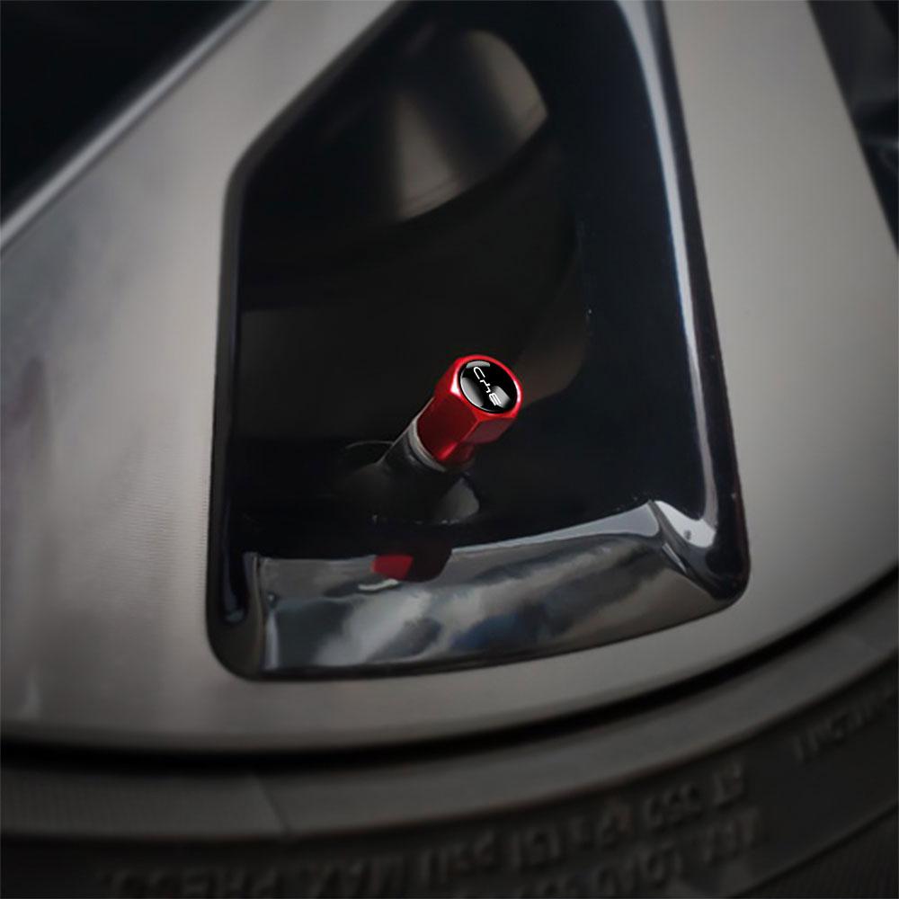 4PCS Car Tire Valve Cap Tyre Valve Stem Covers for BYD Atto 3 Yuan Plus Song Plus Seal Seagull Dolphin Sealion Shark Han Tang